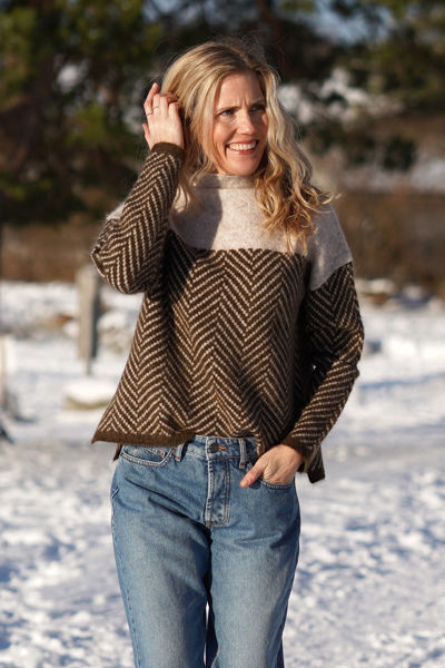 Sarah - Cotton Turtleneck Sweater