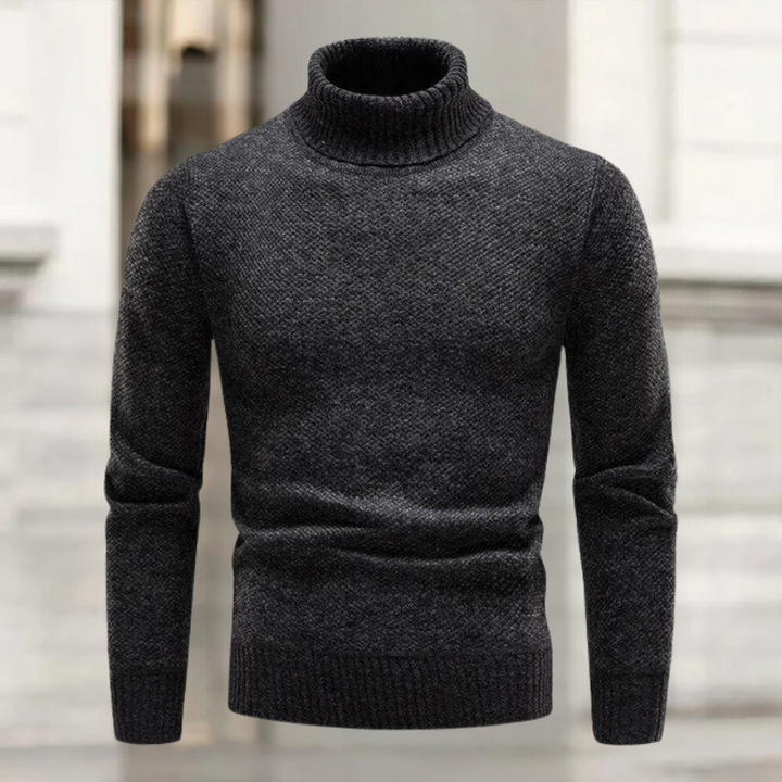 Lucas - Luxurious Knitted Turtleneck Sweater