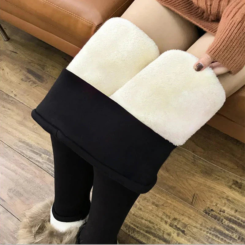 Maria - Lambskin Winter Leggings