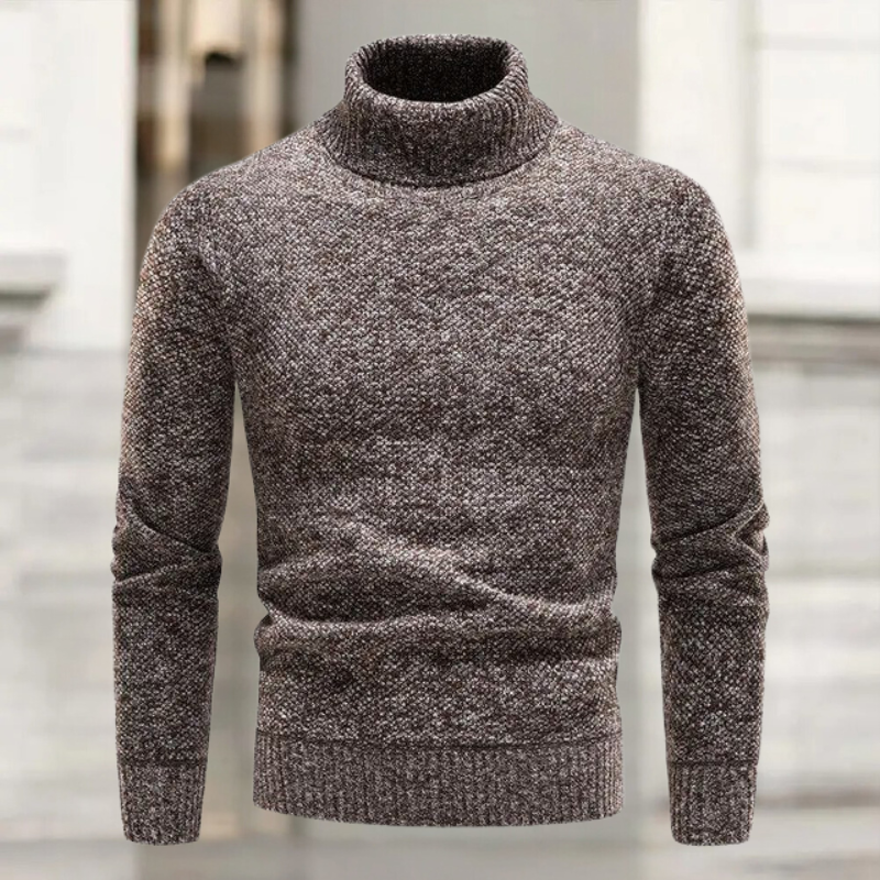 Lucas - Luxurious Knitted Turtleneck Sweater