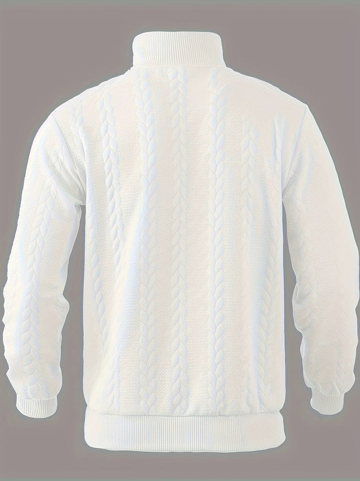 Oliver –  Vintage men's pullover with zipper