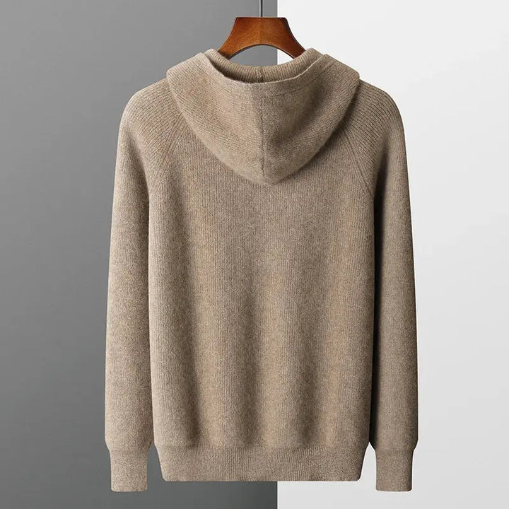 Cashmere Zipped Hoodie