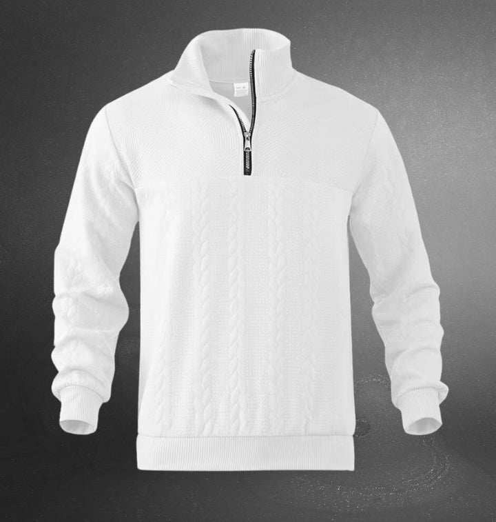 Oliver –  Vintage men's pullover with zipper