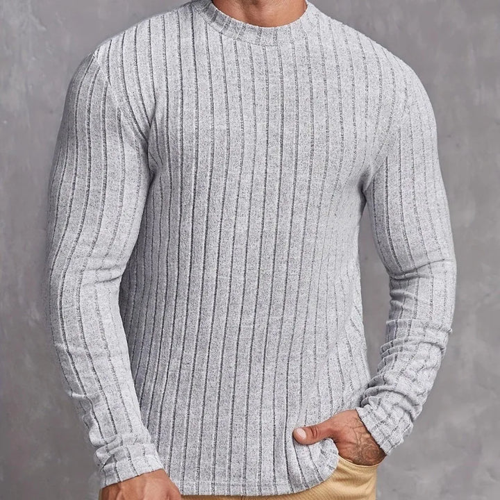 David - Ribbed Knit Pullover