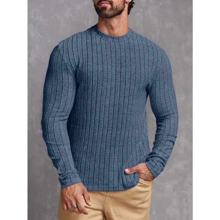 David - Ribbed Knit Pullover