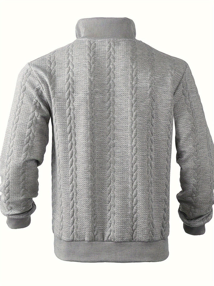 Oliver –  Vintage men's pullover with zipper