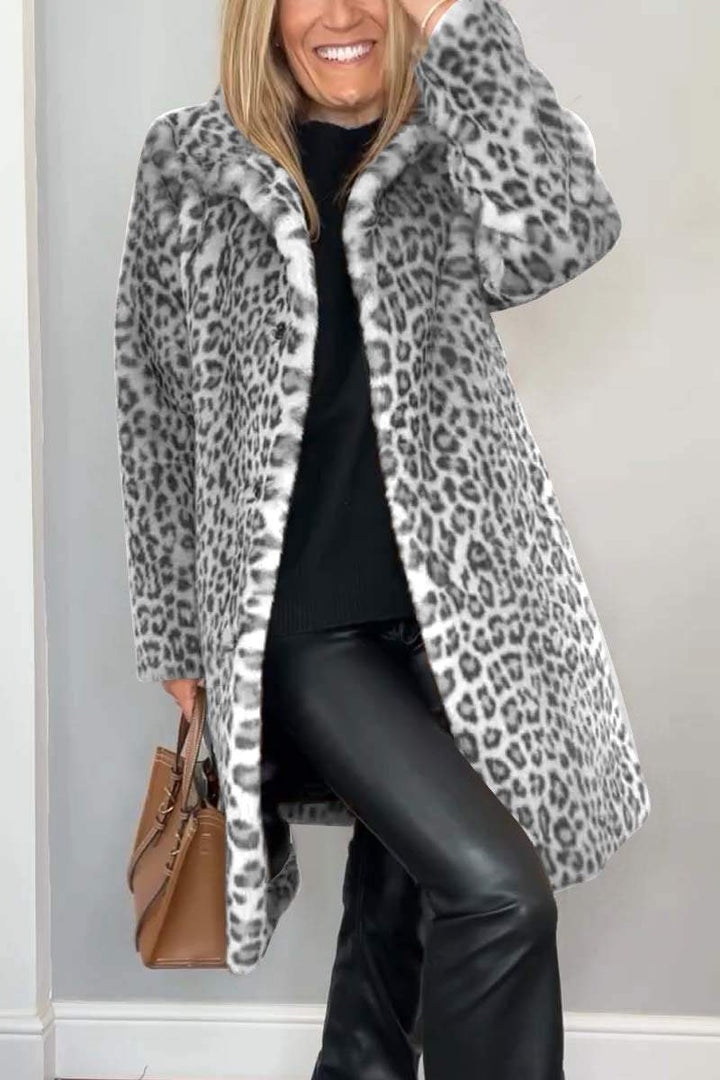 Amara - Leopard Coat