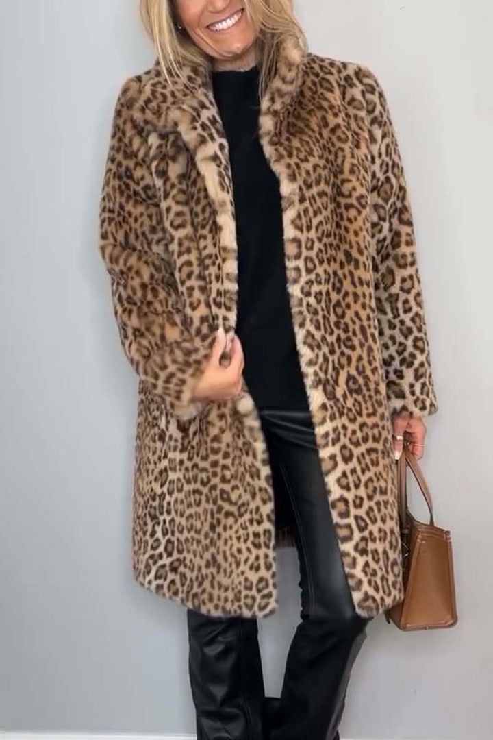 Amara - Leopard Coat