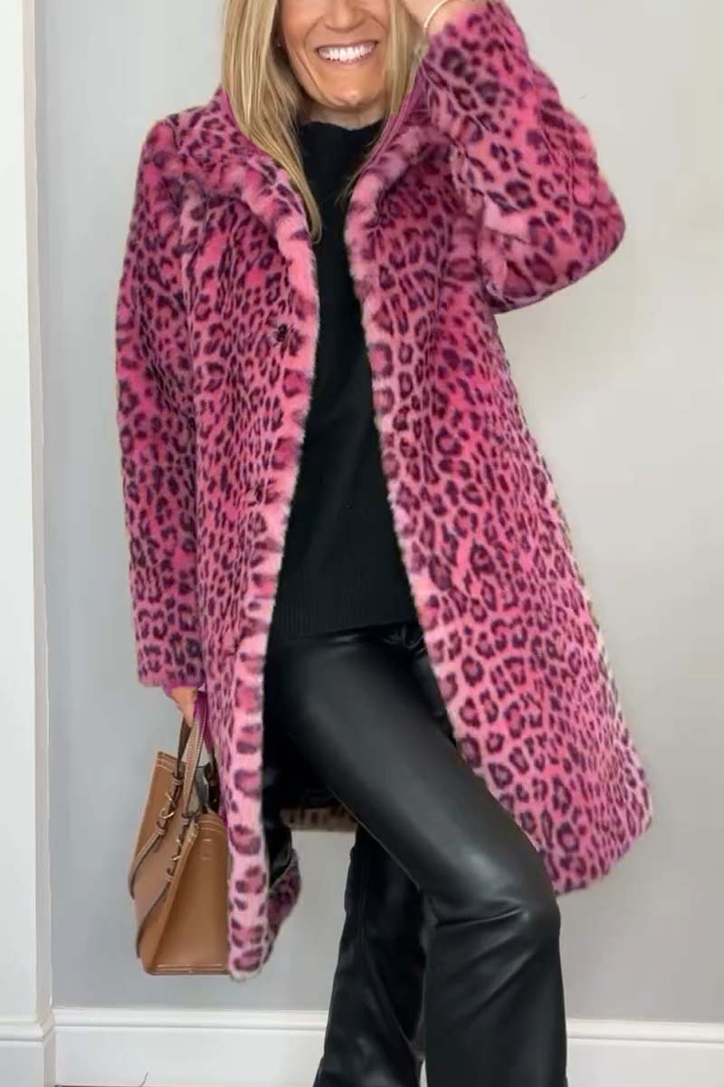 Amara - Leopard Coat